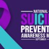 National suicide prevention month