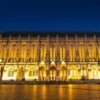 Suzzallo at night