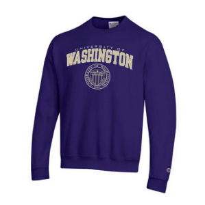 Champion Unisex Washington Official Seal Crewneck