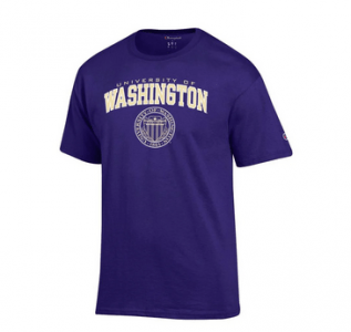 Champion Unisex Washington Official Seal Tee