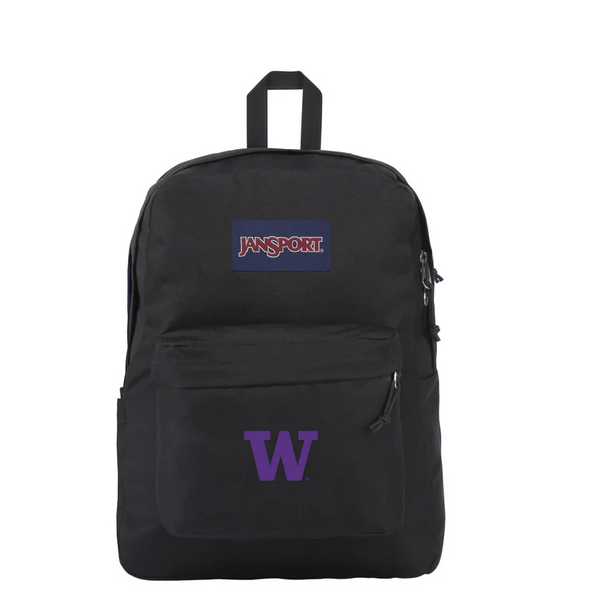 black jansport super backpack SuperBreak® Plus Set ensuring your device stays safe and secure JanSport Super Break Plus Backpack